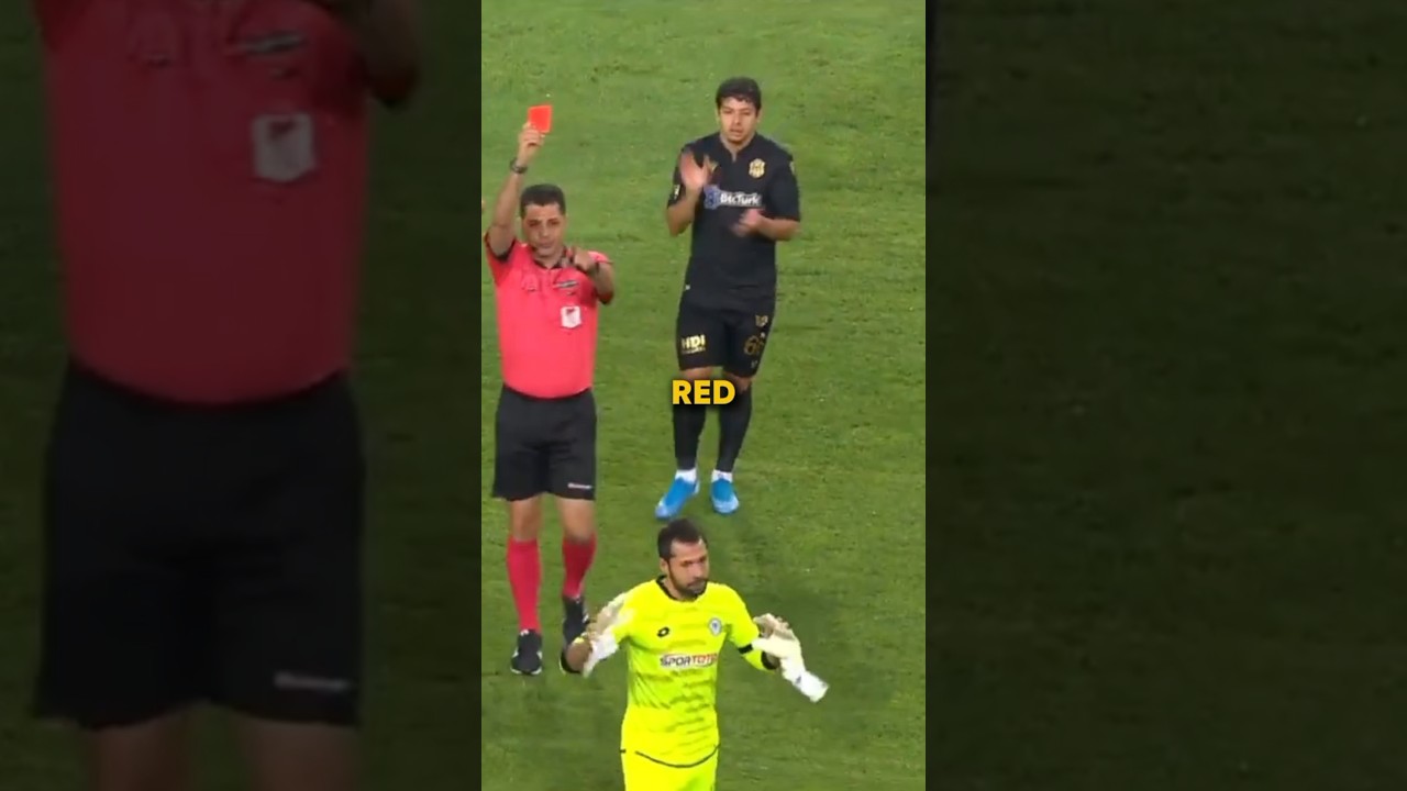 The Fastest Red Card Ever 😳