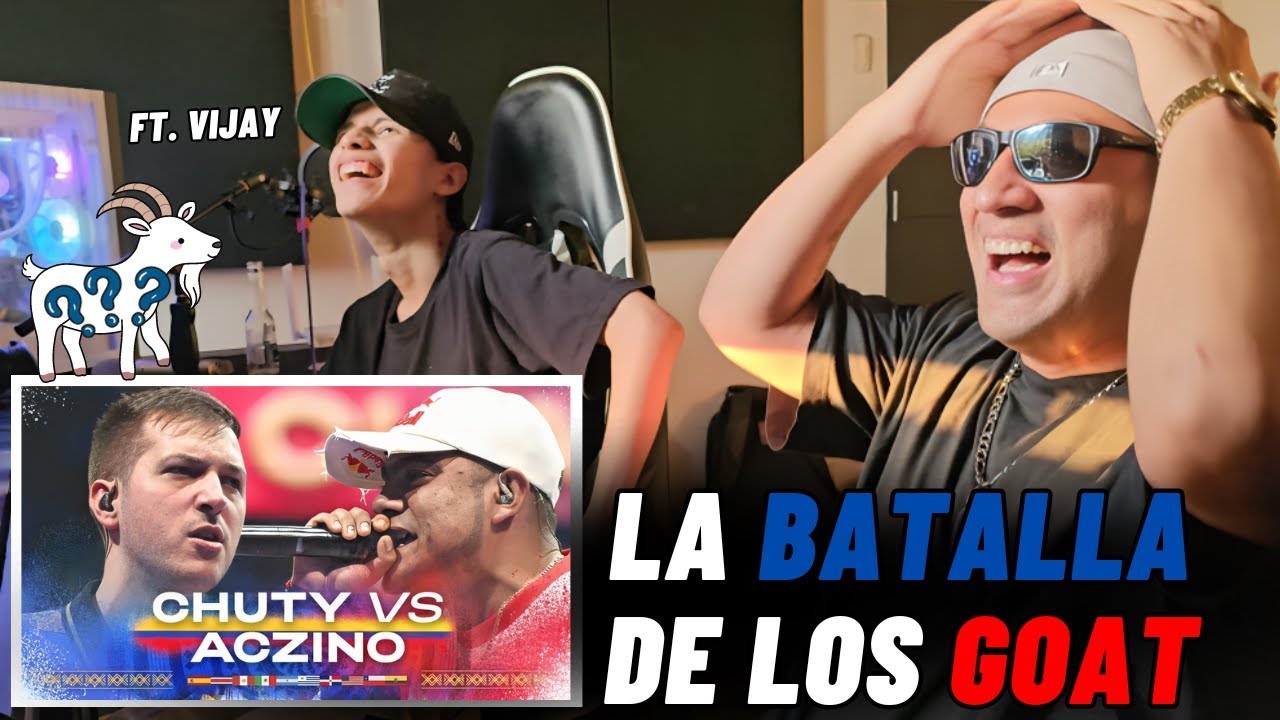 ACZINO vs CHUTY 🐐 LA BATALLA DE LOS GOAT Ft. VIJAY KESH 😺 RED BULL INTERNACIONAL 2023