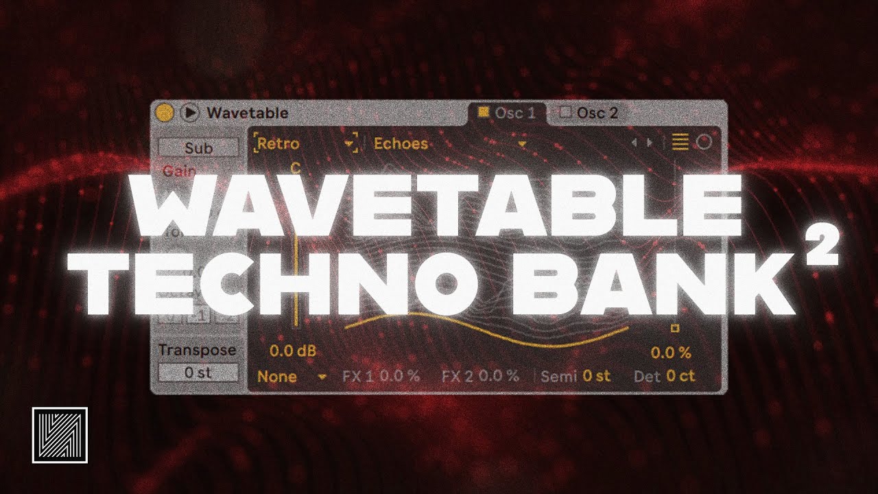 124 пресета Ableton Wavetable Techno