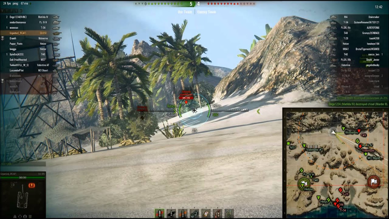 World Of Tanks - SU-85I Premium Tank Destroyer Review
