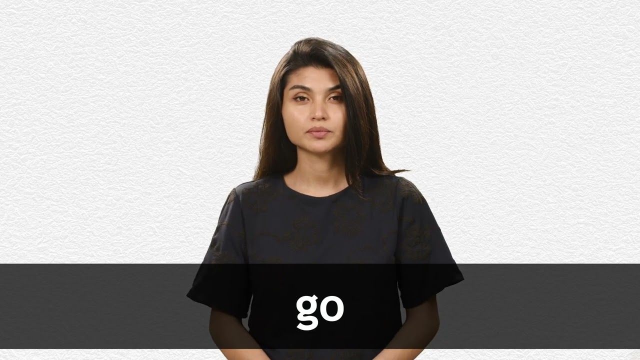 How to pronounce GO in American English