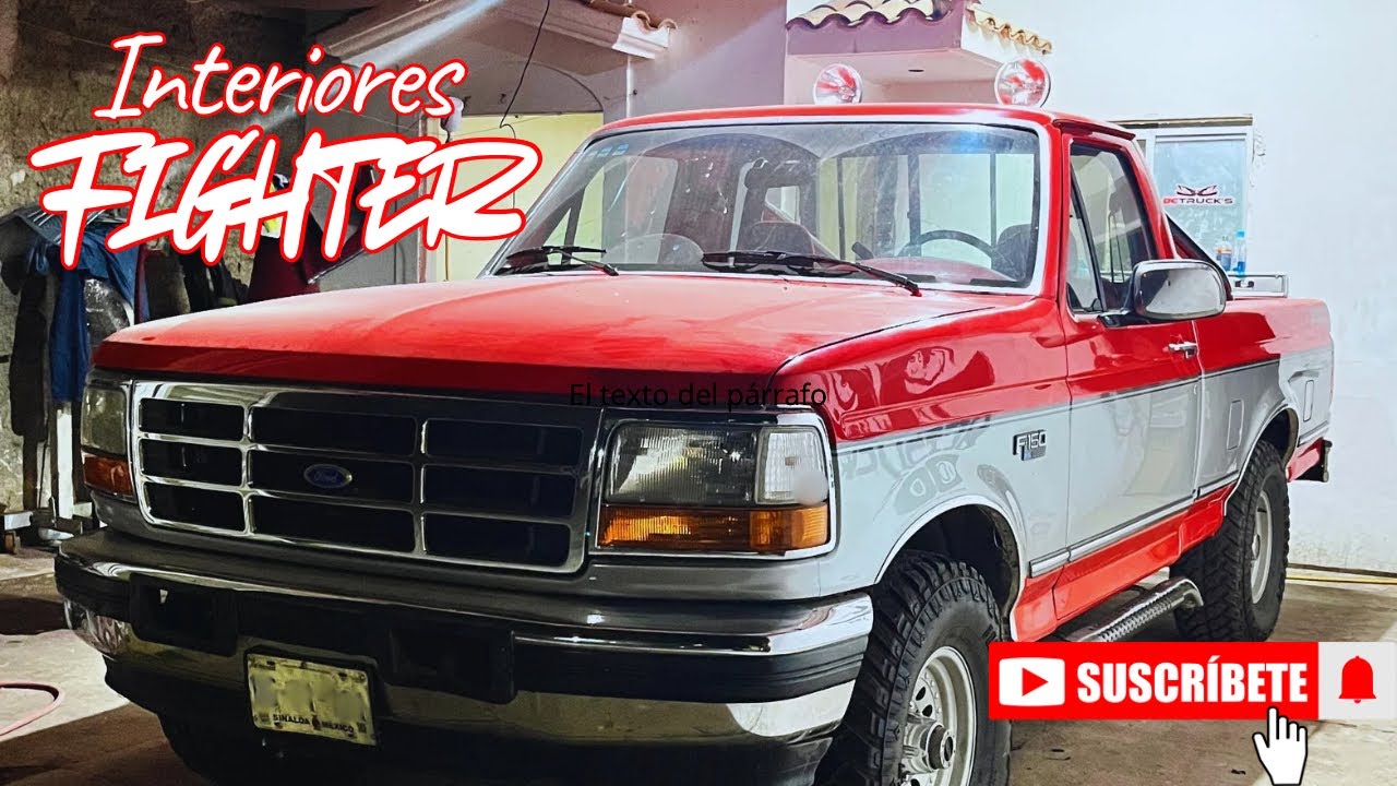 INTERIORES nuevos a FORD FIGHTER 