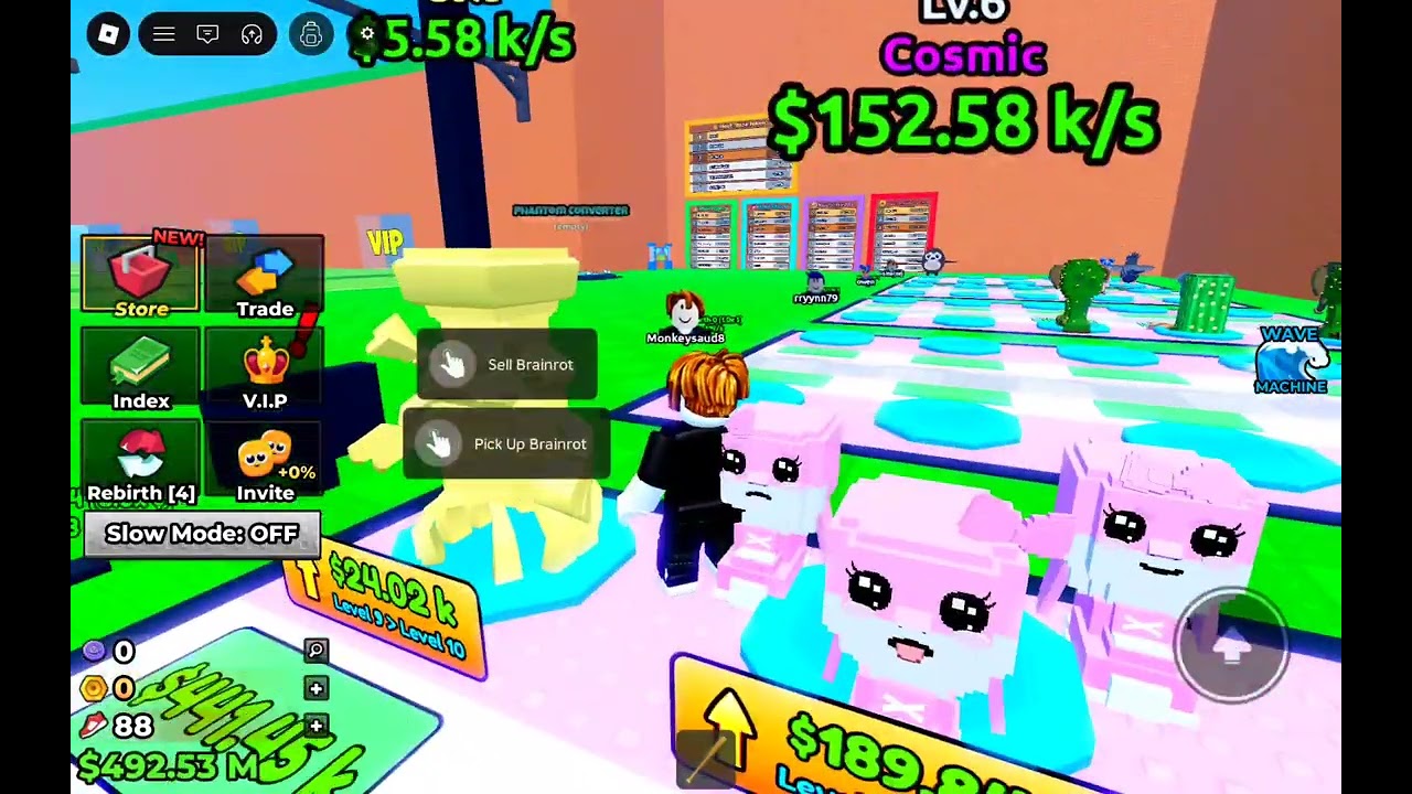 Noob to pro in escape tsunami for brainrots 