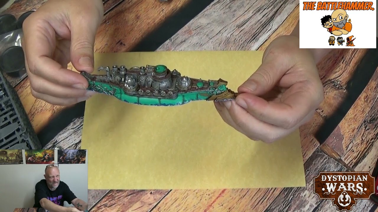 Dystopian Wars; Unboxing The Minerva Battlefleet