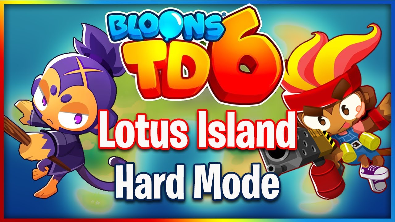 Bloons TD 6: Lotus Island |  Hard Gameplay | BringTheParty