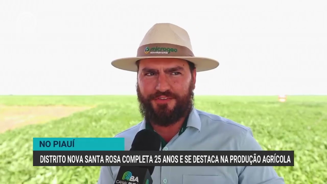 No Piauí | Distrito Nova Santa Rosa completa 25 anos e se destaca na produção agrícola | Canal Rural
