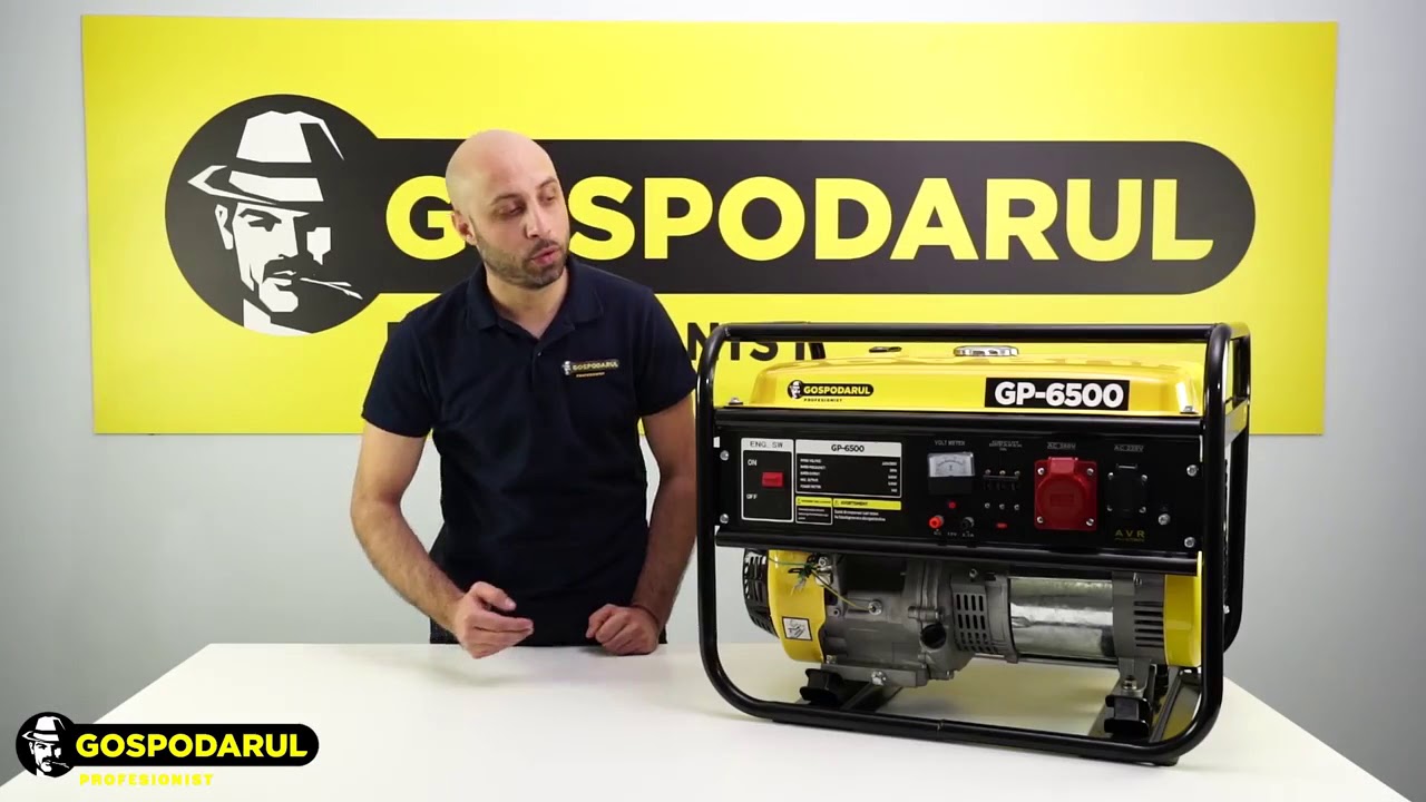 Generator curent electric mono / trifazic GP 6500 - UnelteMania