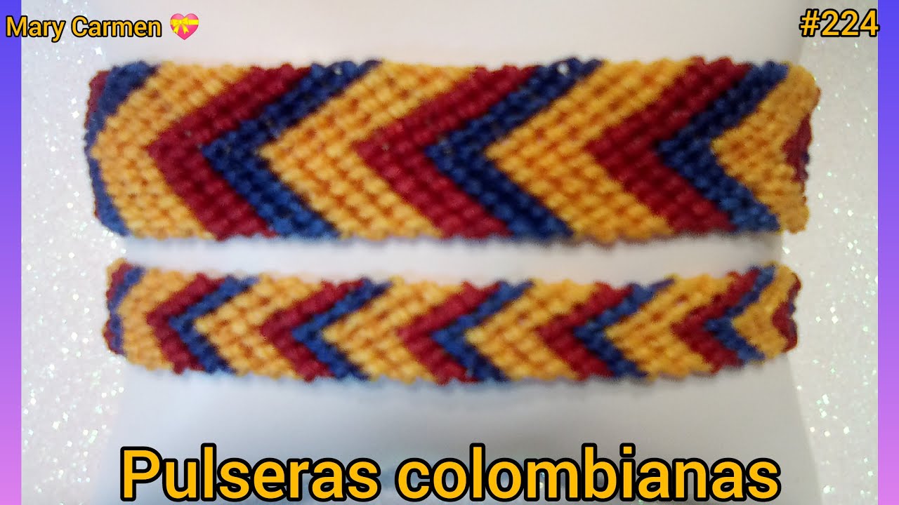 TÉCNICA NUDO CHEVRÓN O FLECHA  , PASO A PASO( PARA TODA COLOMBIA )