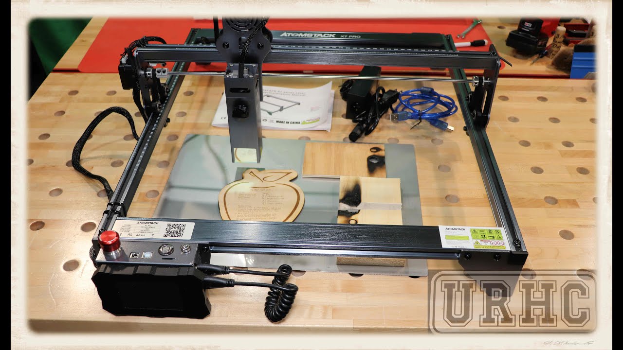 Atomstack X7 PRO 10 Watt Laser Engraver Unboxing And First Impression