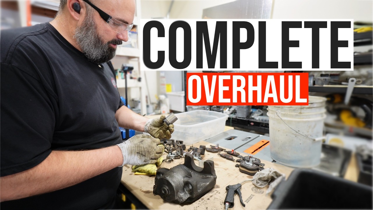 BMW E39 5 Series Brake Caliper Rebuild | 540i Restoration