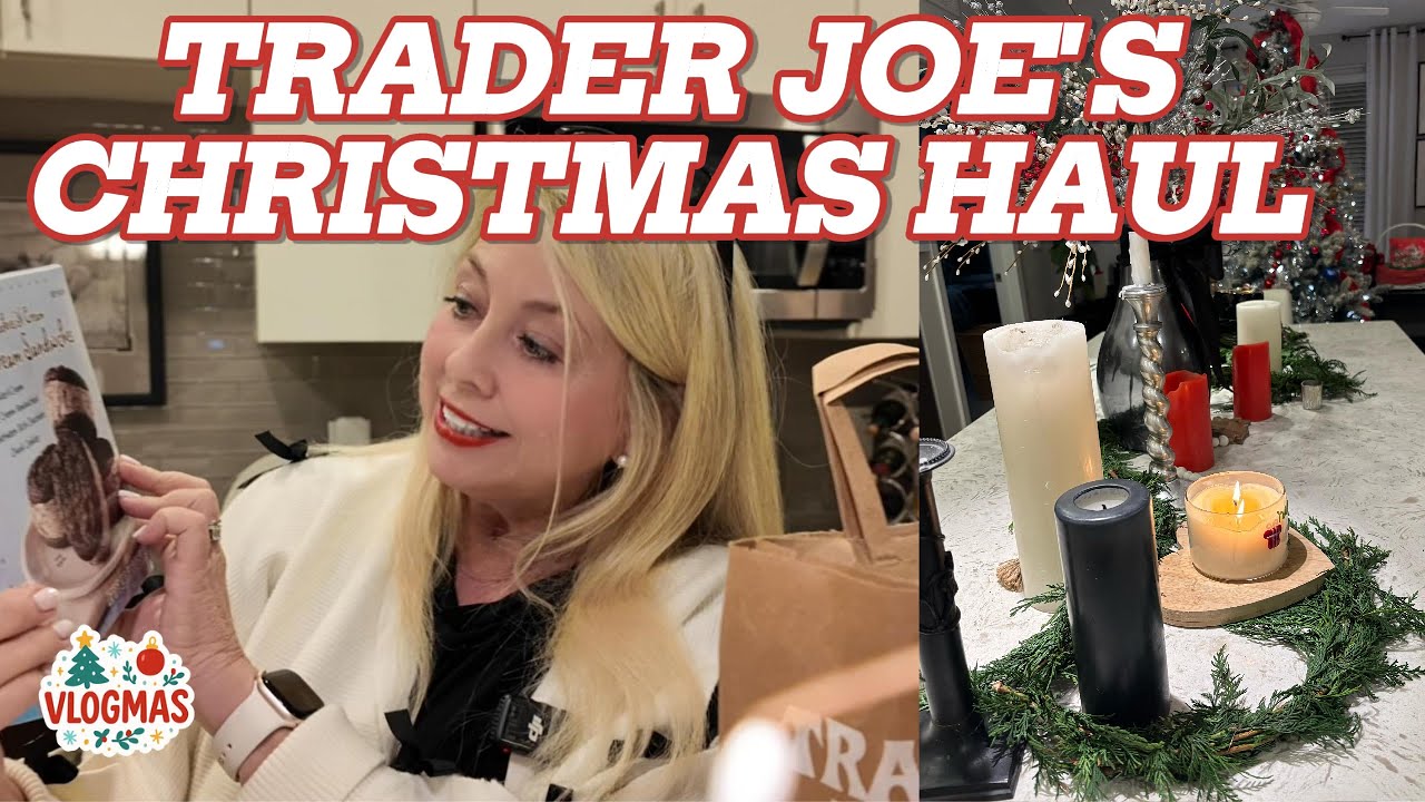 Trader Joe’s Holiday Favorites Haul 🎄 & Must-Haves | Vlogmas
