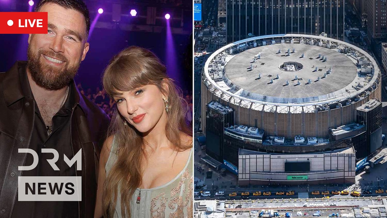 LIVE: Madison Square Garden Scenes Amid High-Profile Taylor Swift-Travis Kelce Wedding | AA1G