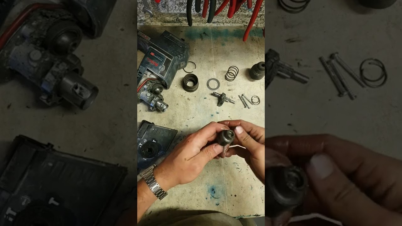 Boscb GBH 18V-28F drill repair. No hammer action.