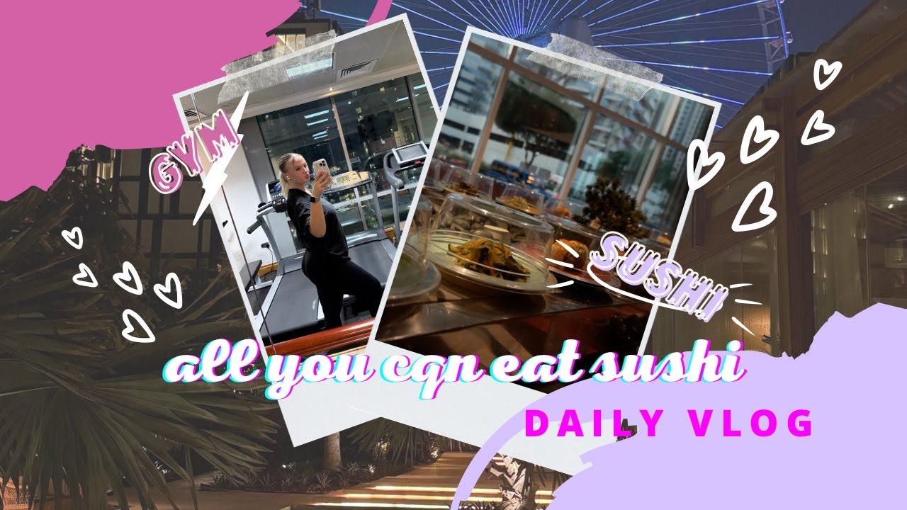 ALL YOU CAN EAT SUSHI | daily vlog |