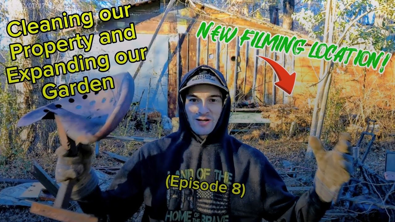 Cleaning our Property and Expanding our Garden (Episode 8) 🆕️ NEW AREA! | #project #fyp #viral 