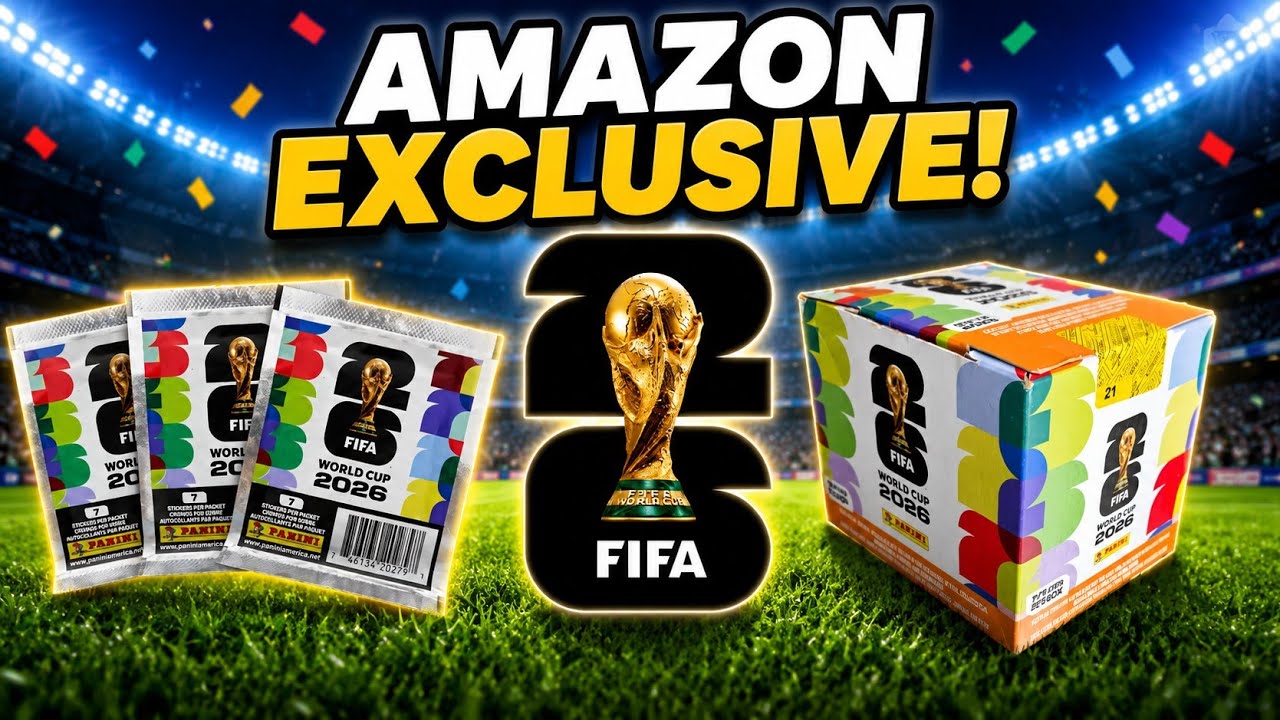 OPENING THE *NEW* AMAZON EXCLUSIVE PANINI WORLD CUP 2026 STICKERS And Looking For Orange Parallels