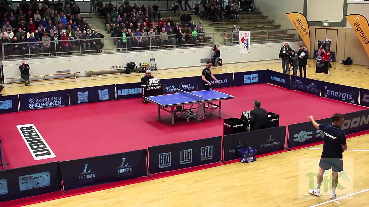 12. Energis Masters 2016 - Dimitrij Ovtcharov vs. Jan - Ove Waldner - Vorrundenspiel