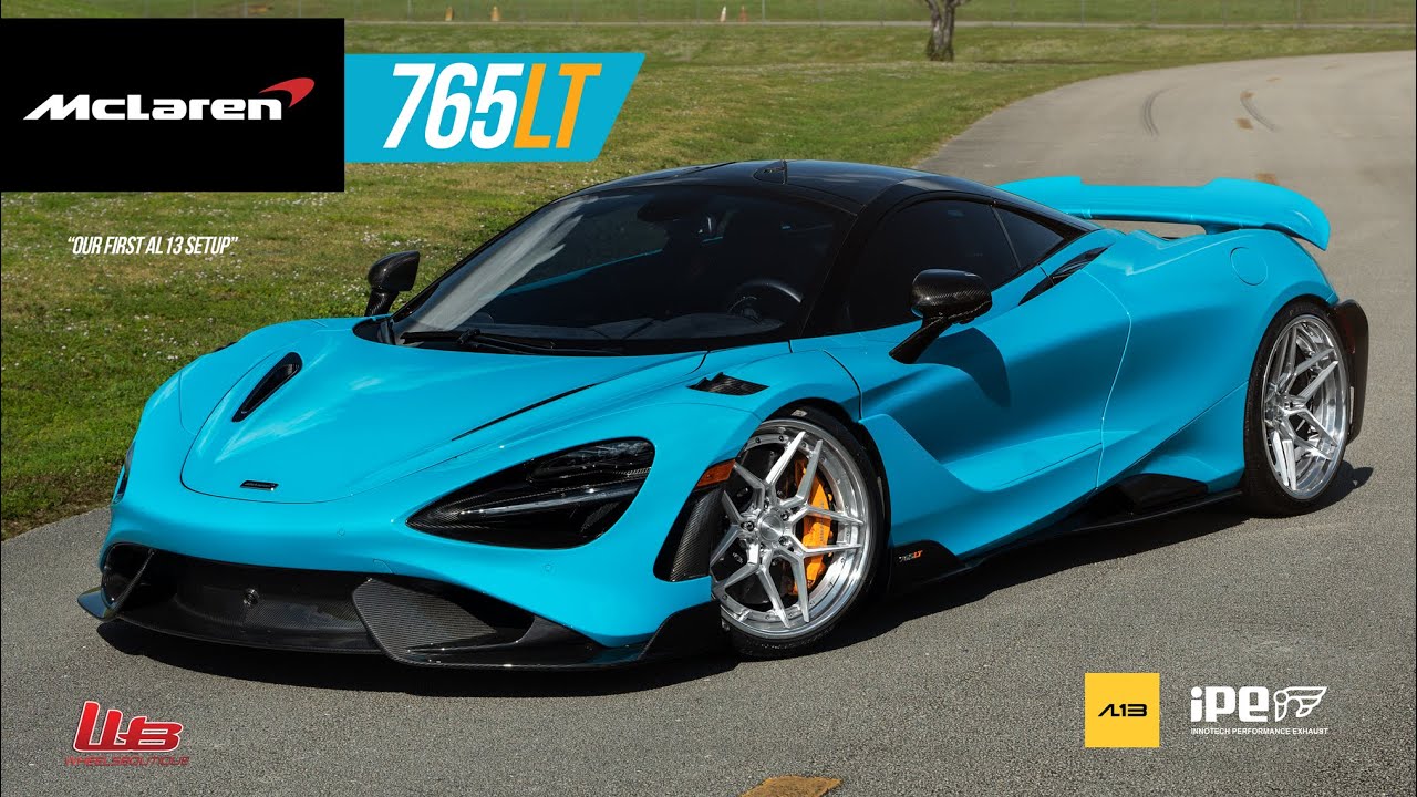 765LT Spaceship gets AL13 Wheels!