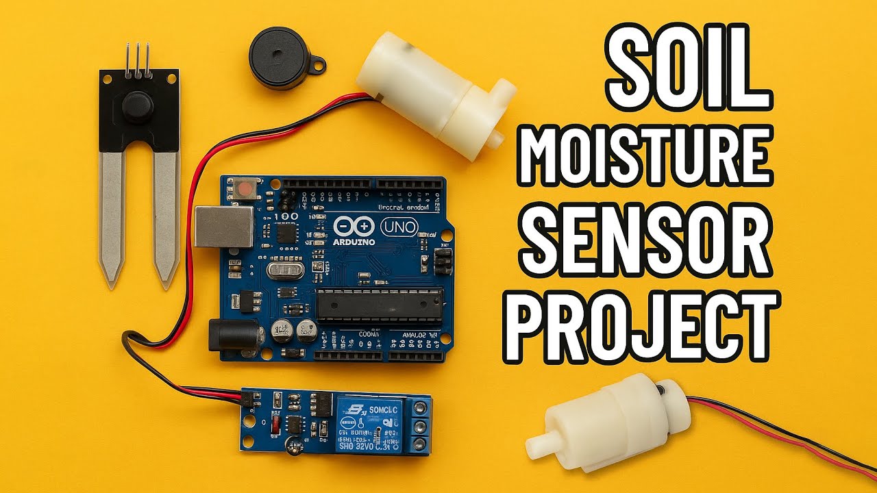 Smart Plant Watering System with Soil Sensor & Arduino | DIY Automation Project