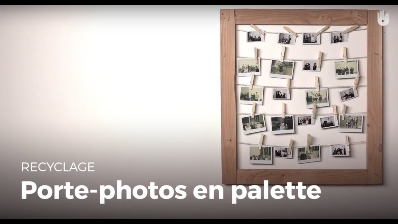 Fabriquer un porte-photos en palette | Recycler