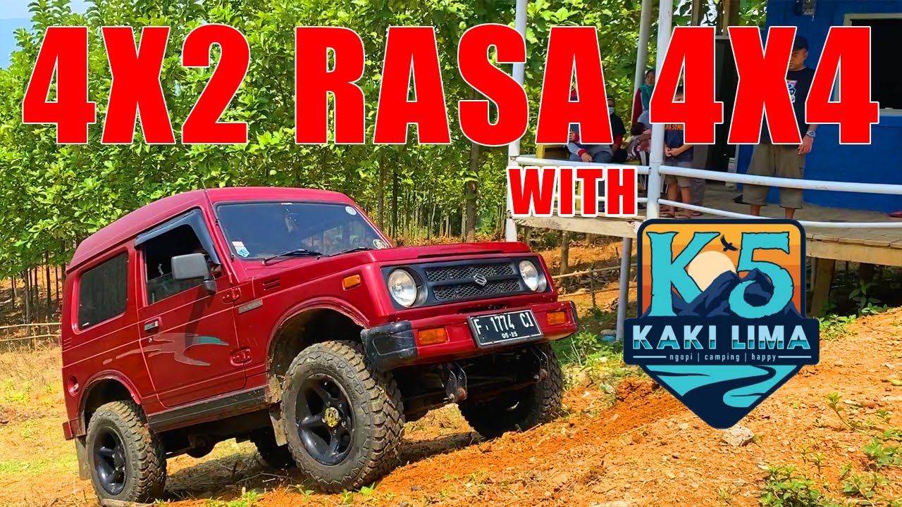 MOBIL TANGGUH SUZUKI KATANA MODIF OFFROAD ON FIRE!! WITH KAKI LIMA ADVENTURES TANGERANG SELATAN