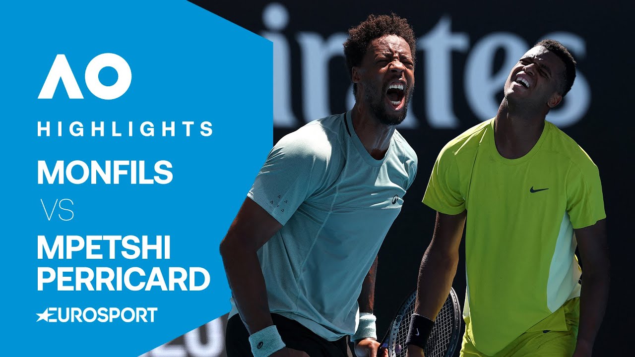Gael Monfils vs Giovanni Mpetshi Perricard | Round One | Australian Open 2025 Extended Highlights 🇦🇺
