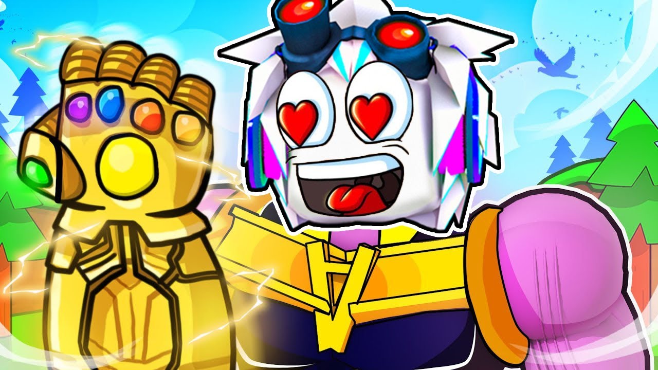 Я ПОБЕДИЛ ТАНОСА ЗА 1 КЛИК И ЗАБРАЛ У НЕГО ПЕРЧАТКУ БЕСКОНЕЧНОСТИ! ROBLOX Gauntlet Simulator