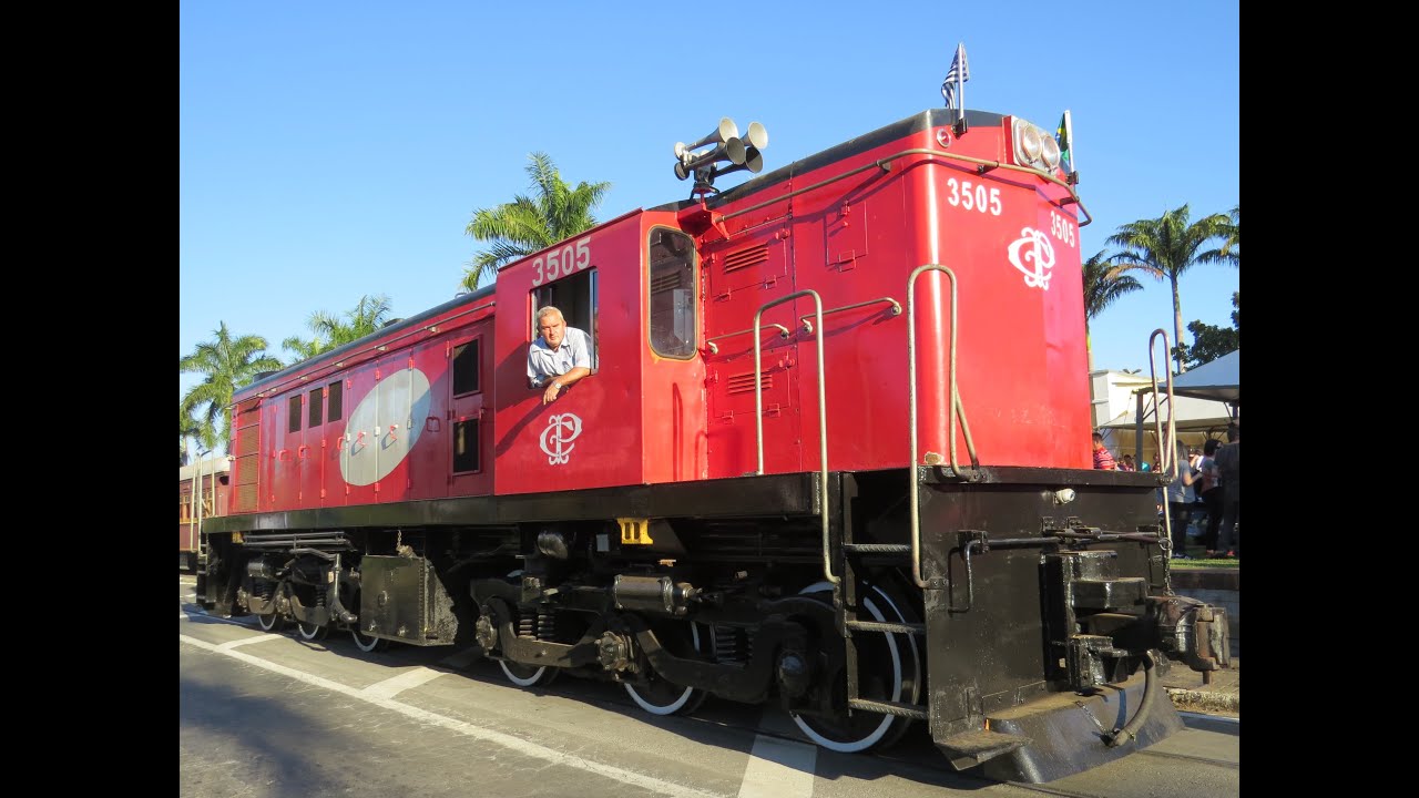 🇧🇷ABPF - LOCOMOTIVA ALCO RSD-8 #3505 | EM VIAGEM de Campinas para Jaguariúna, SP.