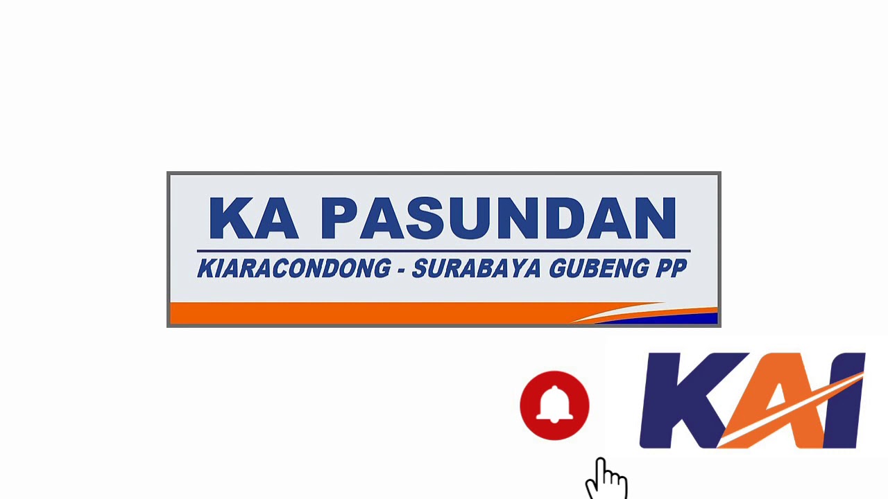ANNOUNCEMENT KERETA API PASUNDAN ( KIARACONDONG - SURABAYA GUBENG PP )