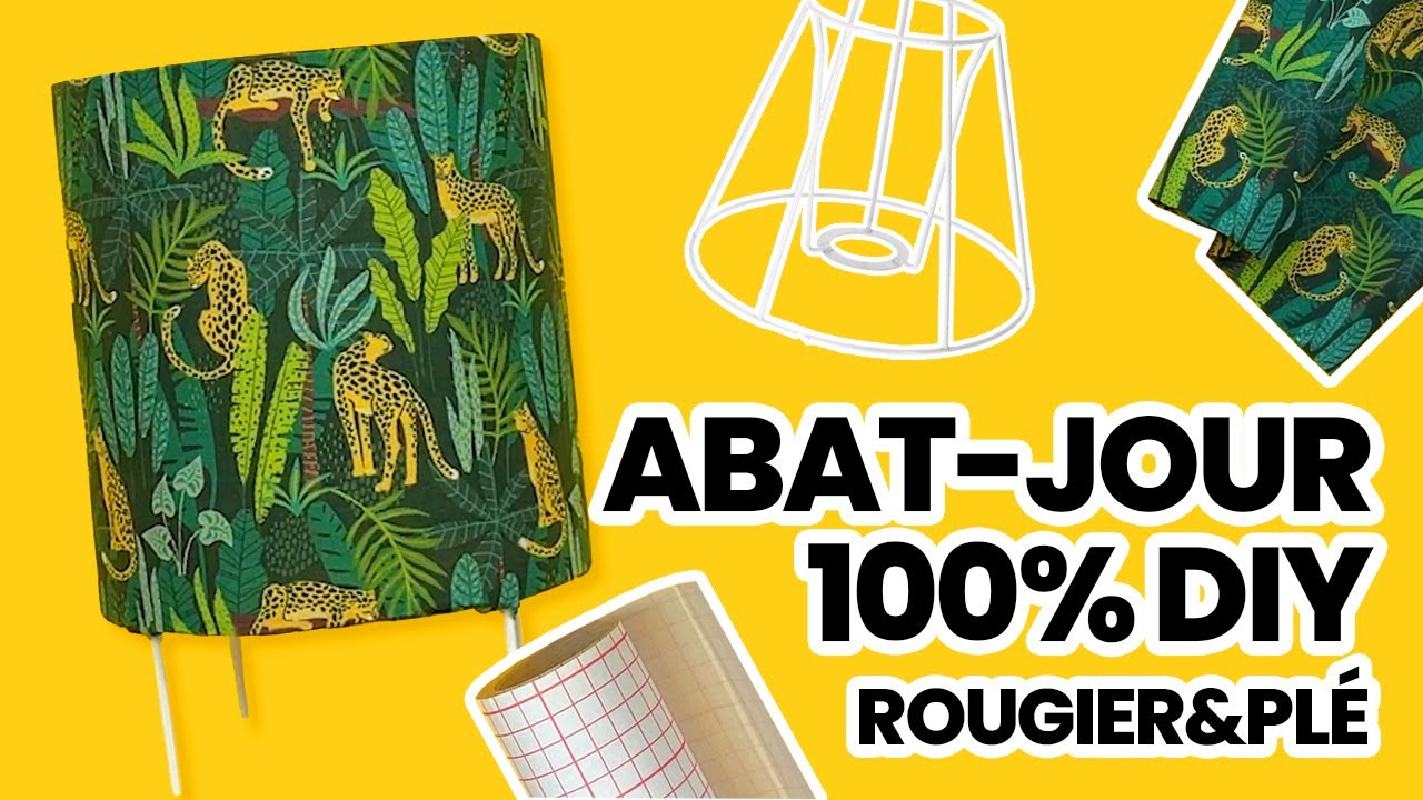 Fabriquer un abat-jour avec du polyphane et du tissus