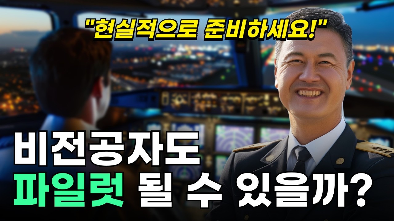파일럿 되는법ㅣ항공기 조종사 1부터 100까지 총정리