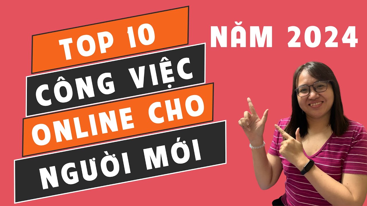 FREELANCER #2|Top 10 công việc online cho người mới năm 2024. Video chi tiết (nên xem) | Thuythietke