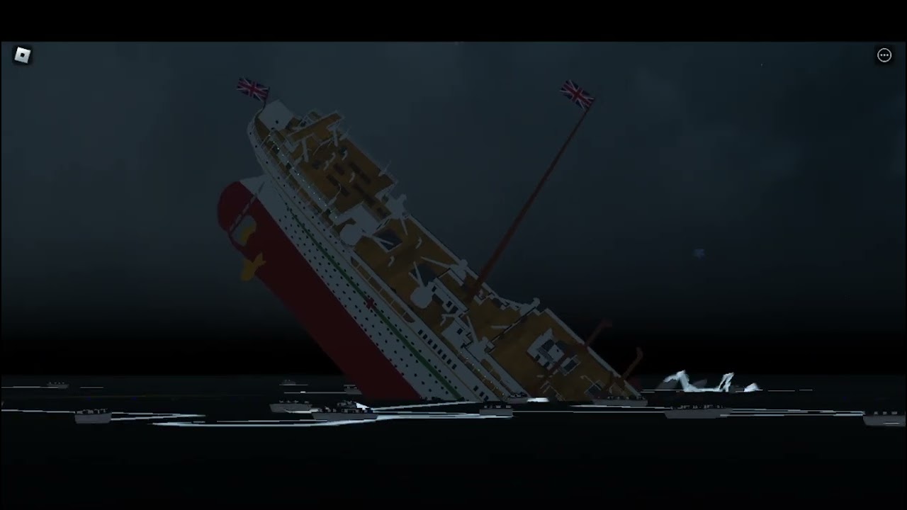 RMS Britannic Sinking in 17 Seconds In Tiny Sailors World.(PART 3 OF SINKING EVERY HISTORICAL SHIPS)