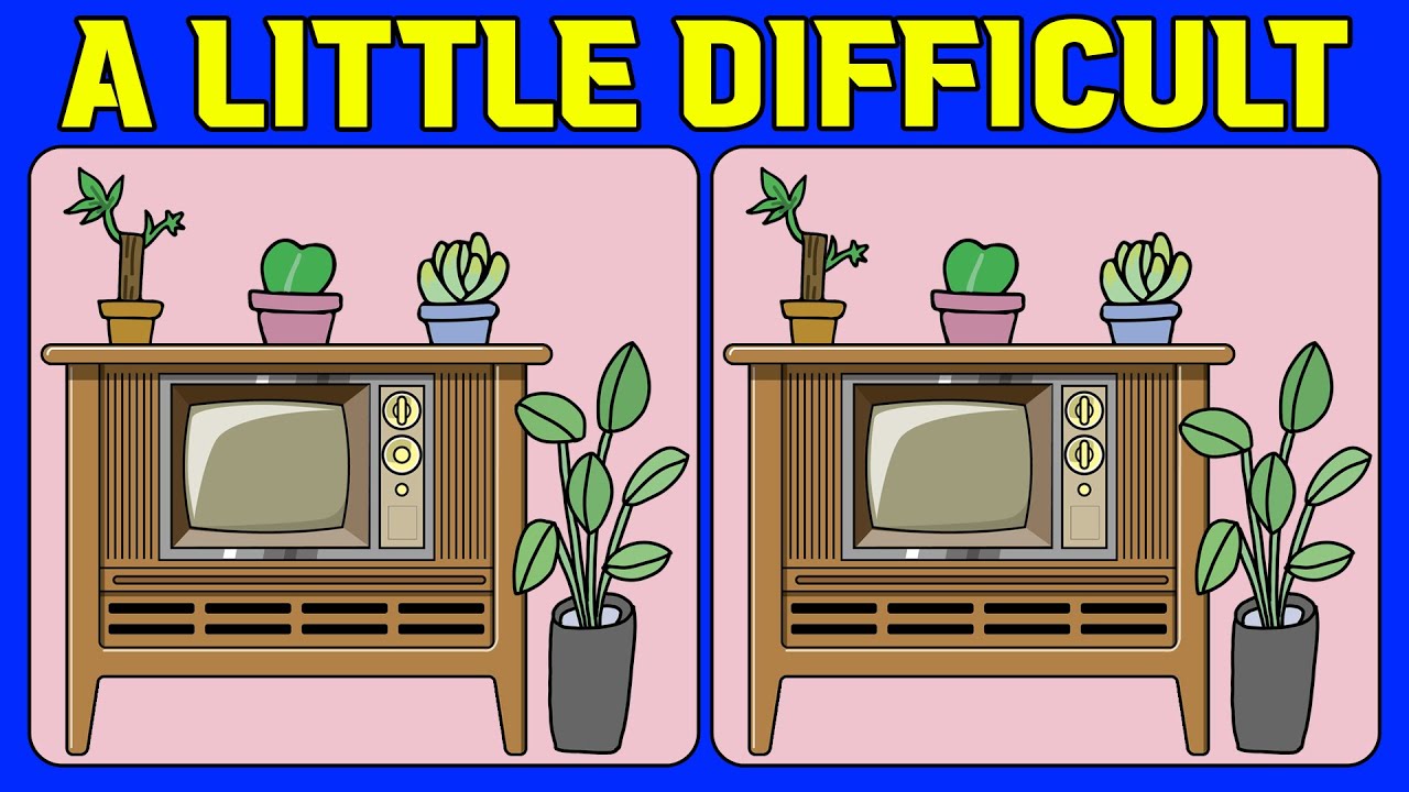 🧠🧩Spot the Difference | Brain Workout 《A Little Difficult》