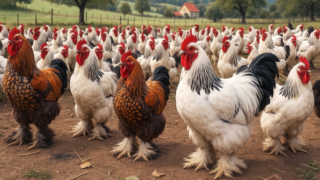 &Eacute;levage de poulets Brahma &ndash; Des millions &eacute;lev&eacute;s gr&acirc;ce &agrave; une technologie de pointe pour &oelig;ufs et viand
