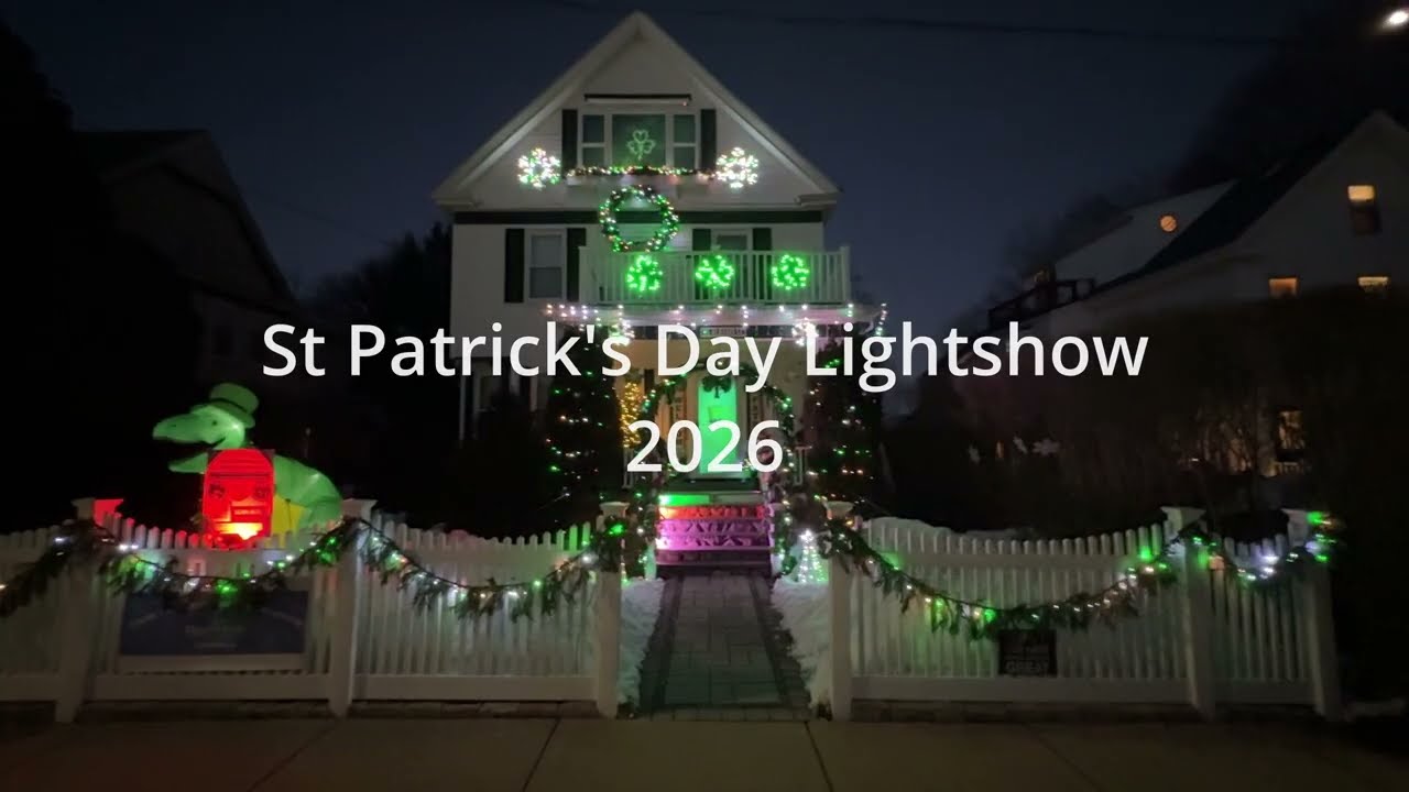 St  Patrick's Day Light Show 2026