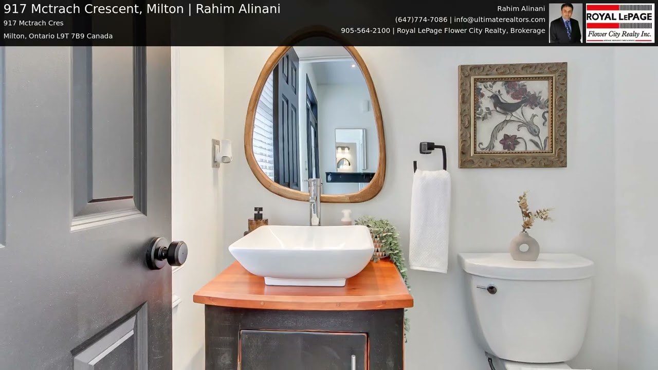 917 Mctrach Crescent, Milton | Rahim Alinani