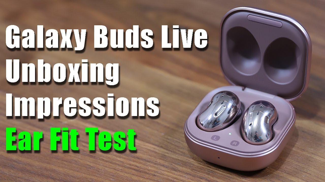 Samsung Galaxy Buds Live - Unboxing, Impressions and Ear Fit Test