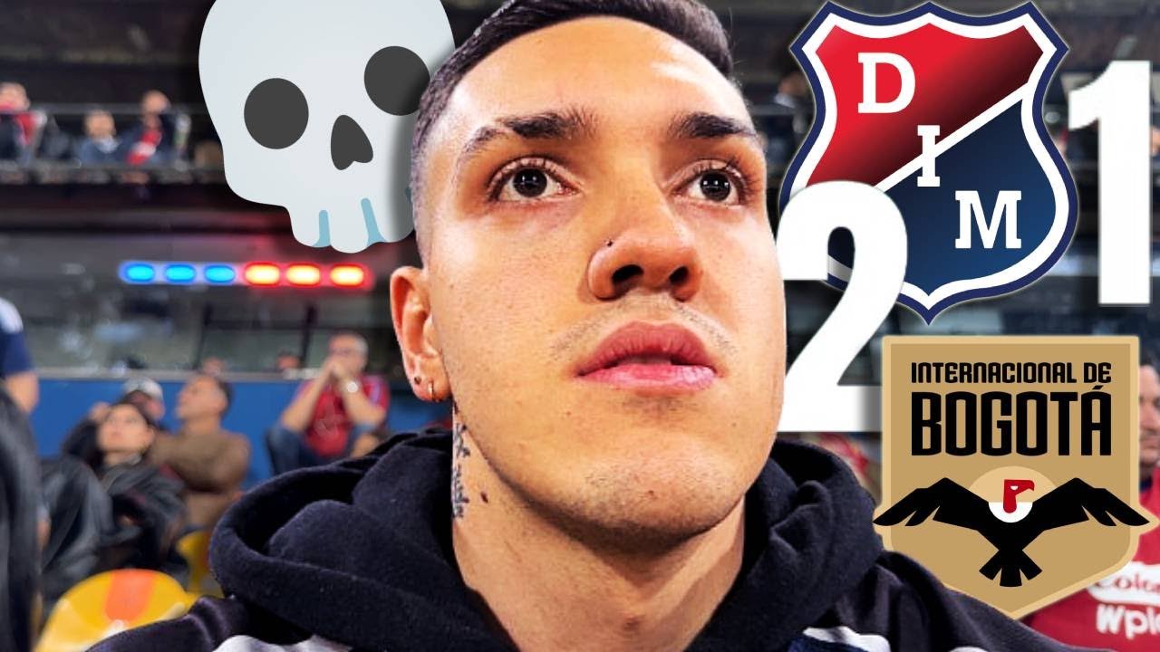 Medellín 1-2 Internacional Bogota! || INVASIONES A CANCHA!😨😡 || Se pudrío todo... || Fecha #5 LBD