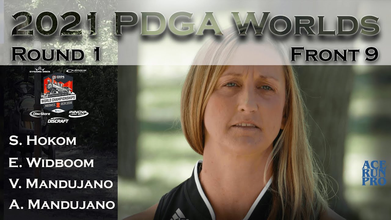ARP | 2021 PDGA Worlds | R1/F9 FPO Feature Card | Hokom, Widboom, V. Mandujano, A. Mandujano |