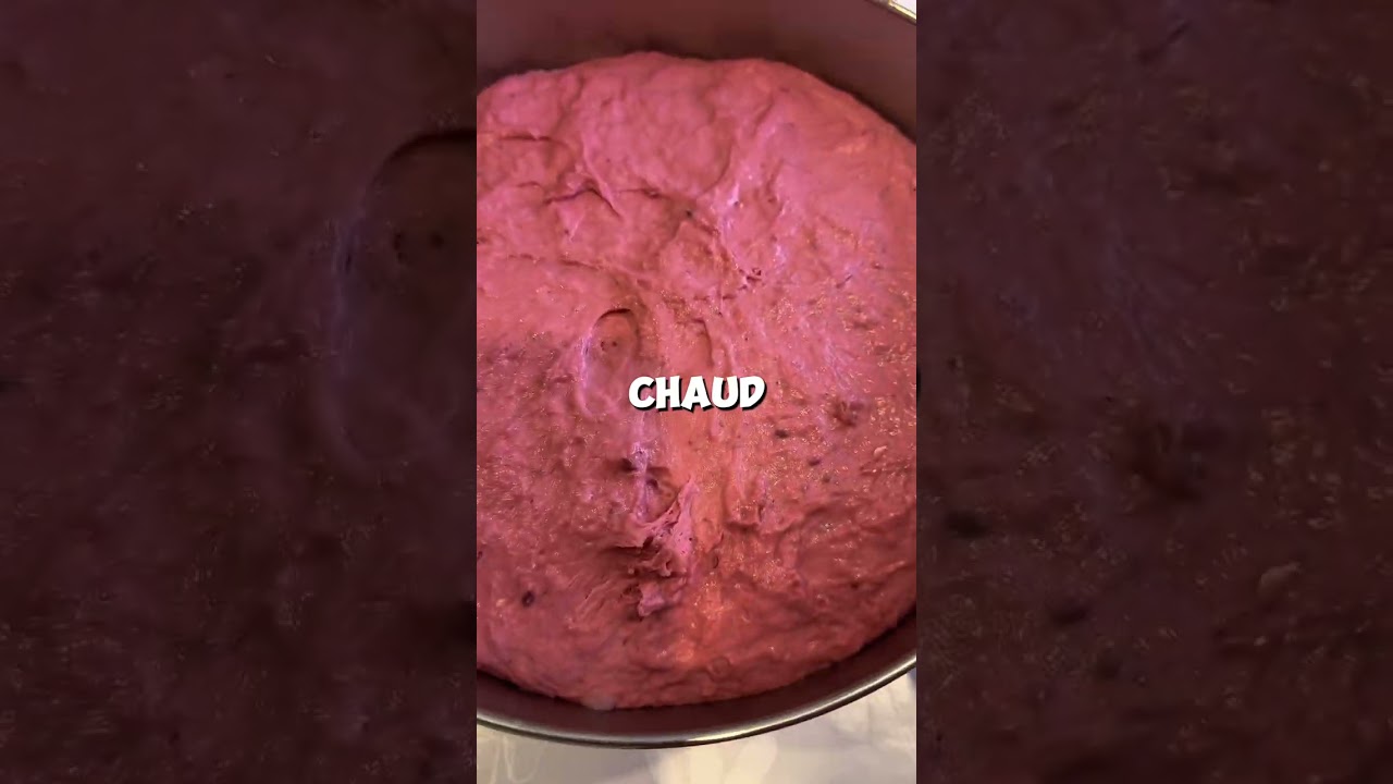 Mini burger rose sans colorant 