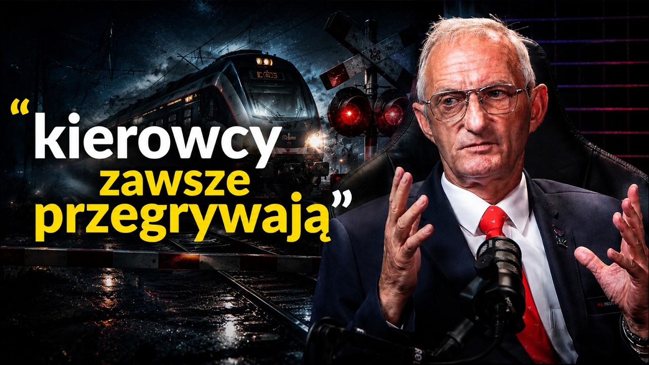 Prowadzi pociągi od 45 lat. 