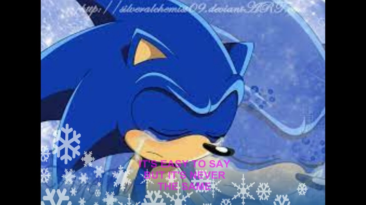 Someone You Loved (Lyrics) But Sonic The Hedgehog Sings it