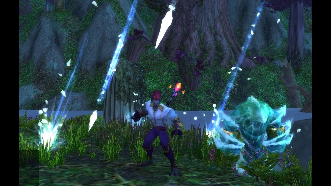 World Of Warcraft | Zandalari Troll Mage casting animations