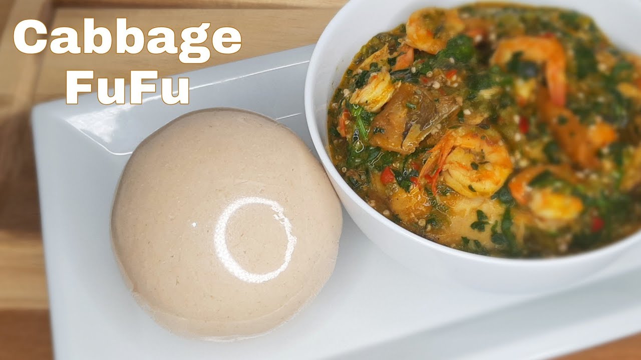 How to Make Cabbage FuFu/Swallow| Healthy Low Carb, Keto Friendly FuFu Recipe!