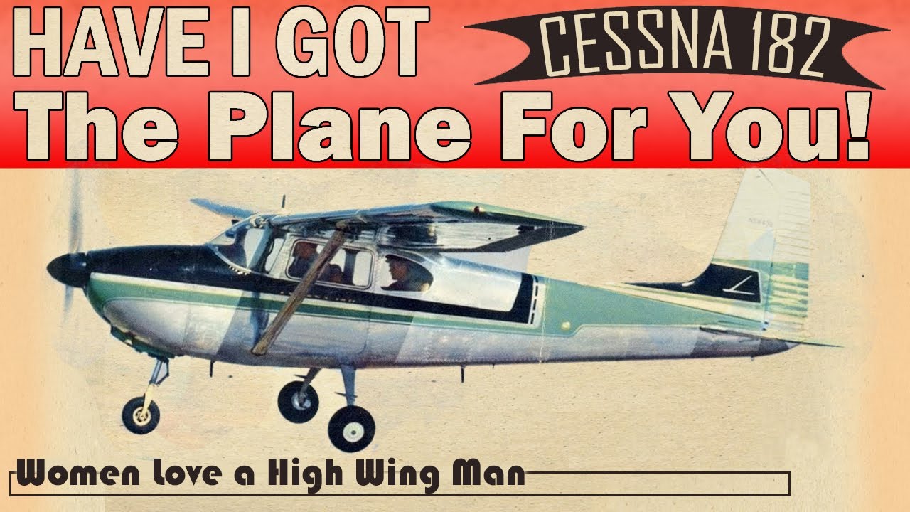 Реклама винтажного самолета: 03 - Cessna 182