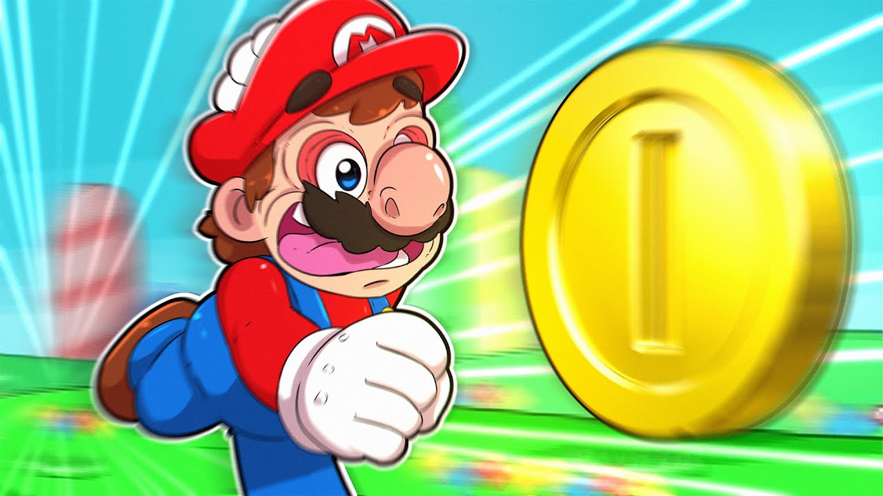 MARIO 64, MAS FICA MAIS RÁPIDO A CADA MOEDA COLETADA!