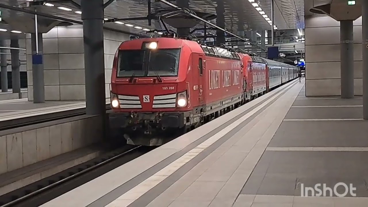 1100 Abonnenten Spechal XXL Zugverkehrs Video aus verschiedenen Bahnhöfen