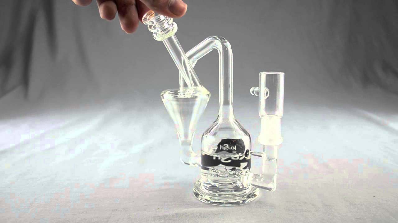 KUSH SCIENTIFIC - Puckline Recycler Vapor Rig w/ 14mm Dome - TheDabLab.com
