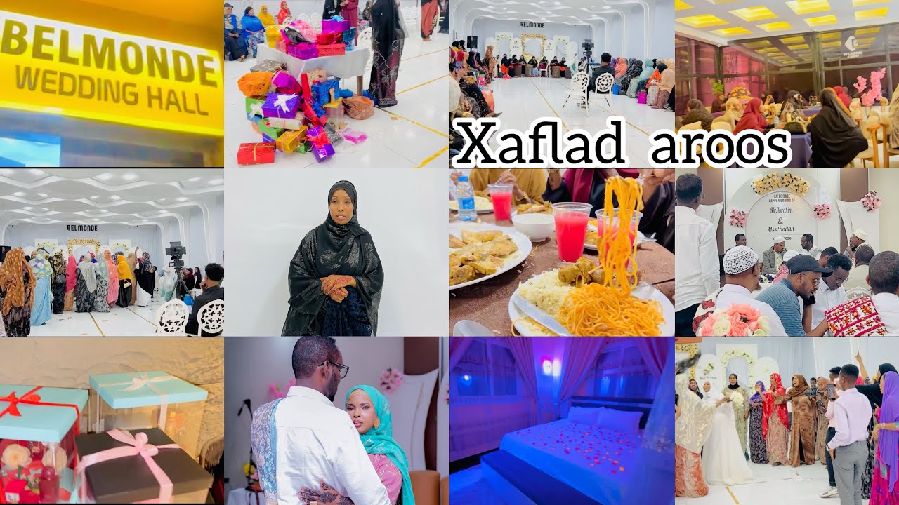 QIIMAHA HOTELADA🏨 $1800 💵150 QOF KU CAZUUNTAA MOGDISHU 🇸🇴XAFLADII AROOSKII 💍 WALASHEY👑WEDDING DAY